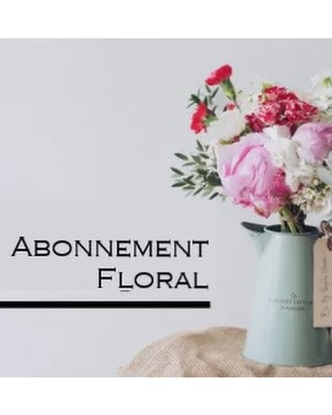 Floral Subscription Flower Arrangement