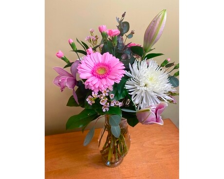 Gorgeous in Pink Flower Arrangement
