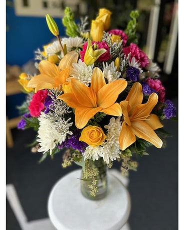 Birthday Wish Flower Arrangement