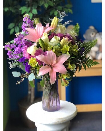 Soft Kisses Flower Arrangement