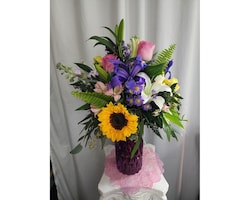Deluxe size,  inches height and  inches wide.