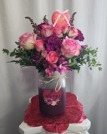 Always Be Mine Flower Arrangement