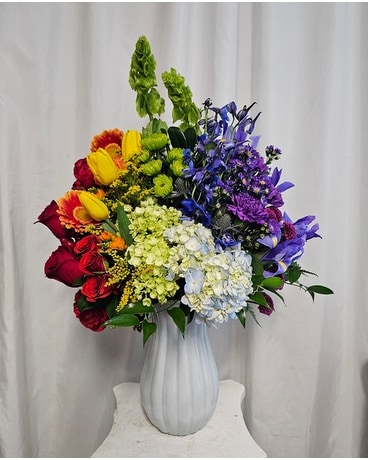 Over The Rainbow Flower Arrangement