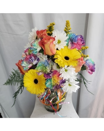 Have a Groovy Day Bouquet Flower Arrangement