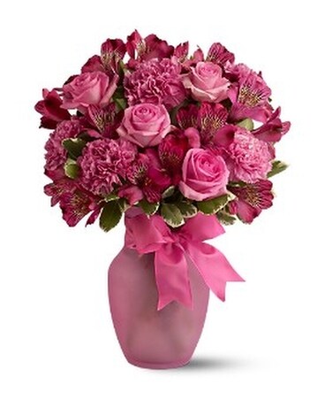 Pink Blush Bouquet Flower Arrangement