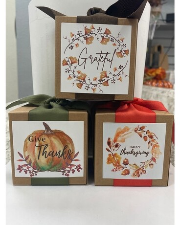 Fall Themed Milk Chocolate Toffee Gifts