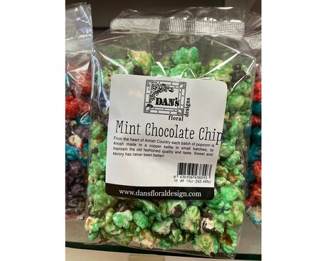 Mint Chocolate Chip Popcorn Gifts