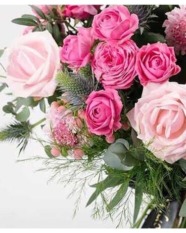 Pour On The Pink Flower Arrangement