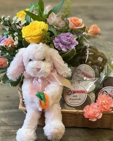 Goodie Galore Flower Arrangement