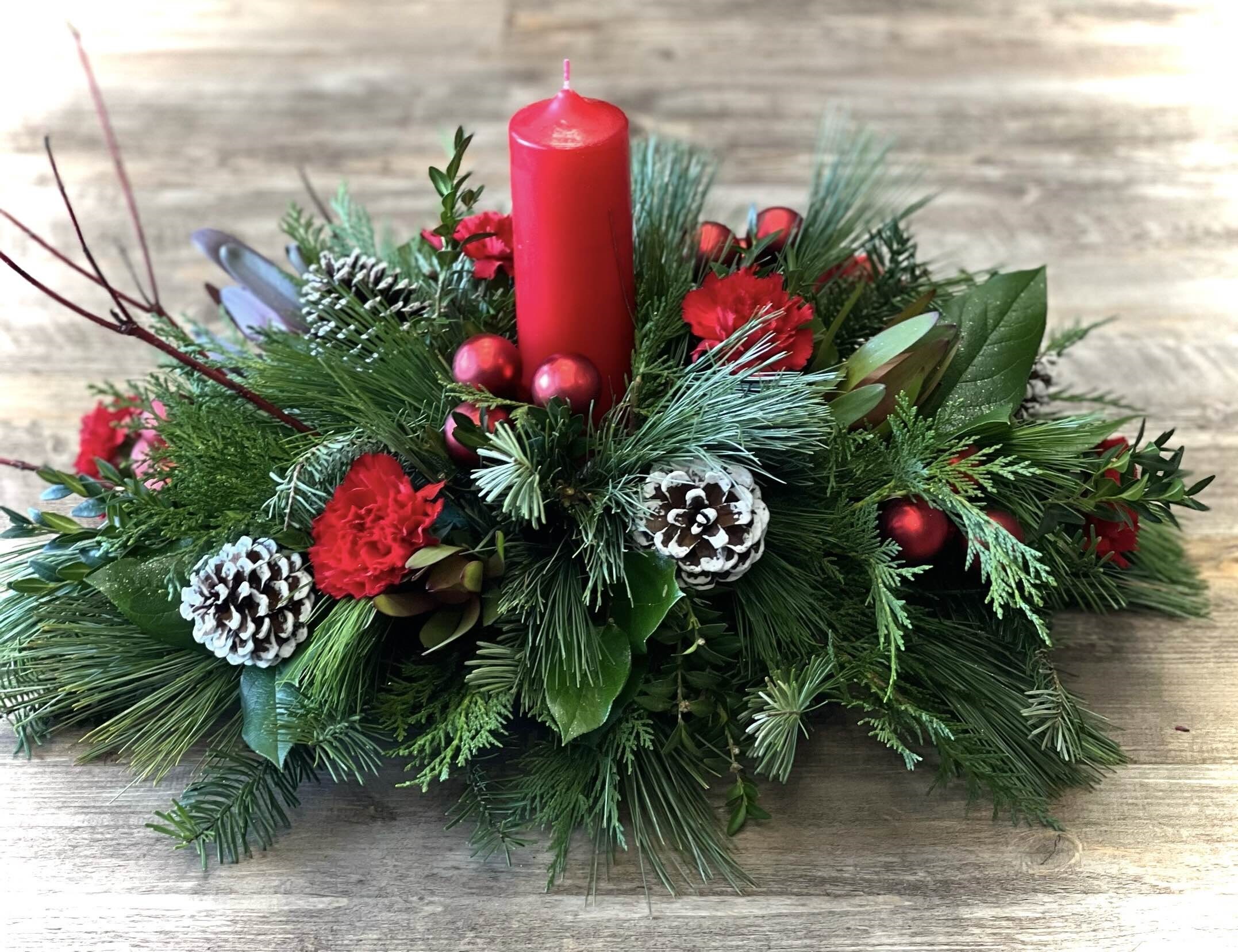 Holiday Splendor Flower Arrangement