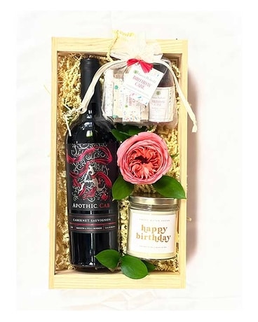 Severna Gift Crate Flower Arrangement