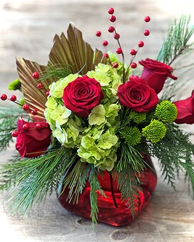 Christmas Delight Flower Arrangement