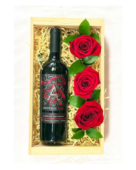 Annapolis Gift Crate Flower Arrangement