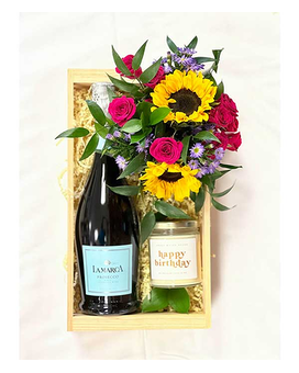 Gambrills Gift Crate Flower Arrangement