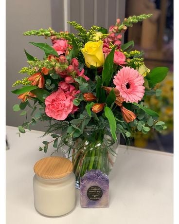 Quarantine Care Package Flower Arrangement