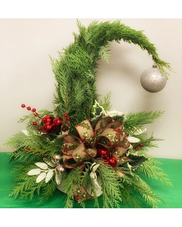 Whoville Tree Flower Arrangement