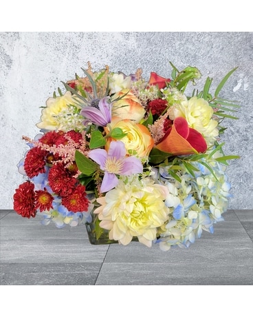 Wild Autumnal Bouquet Flower Arrangement