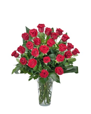 Grande Roses Flower Arrangement