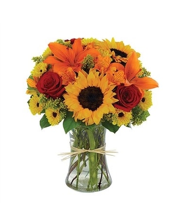 European Garden Bouquet For Fall Flower Arrangement