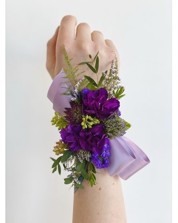 Purple Corsage