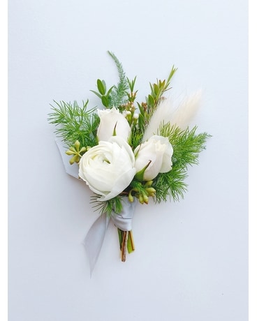 White Boutonniere