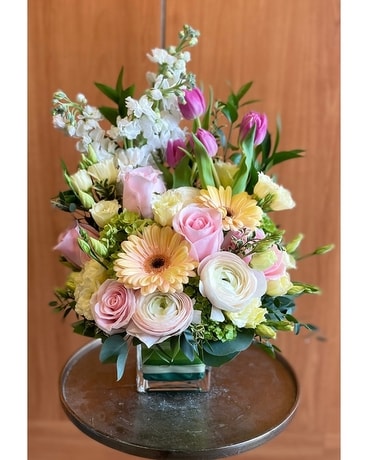 A Delicate Morning Arrangement Flower Arrangement