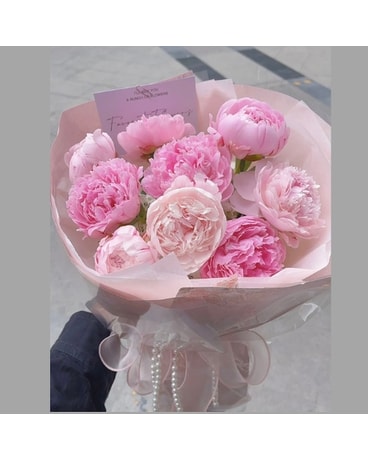 Spoiled Mum Peony Bouquet Flowers