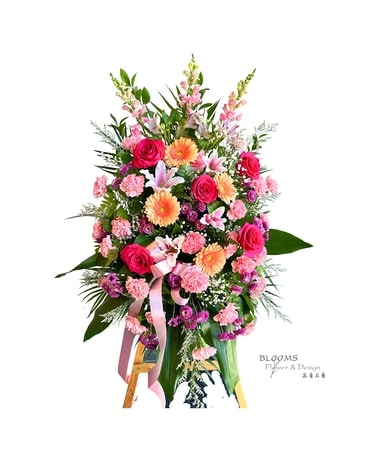 Celebration of Life Standing Spray Flower Arrangement