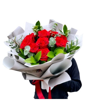 Classic Red Rose Bouquet Bouquet