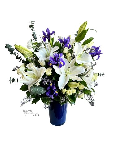 Skies of Remembrance Bouquet Sympathy Arrangement