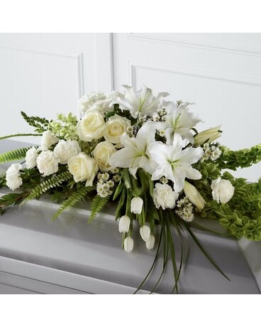 Resurrection Casket Spray Funeral Casket Spray Flowers