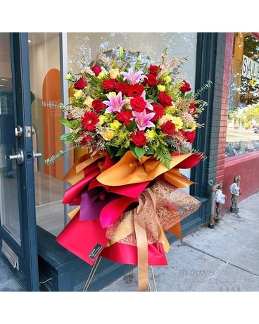 Congratulations Grand Opening Flower Stand Specialty Arrangement