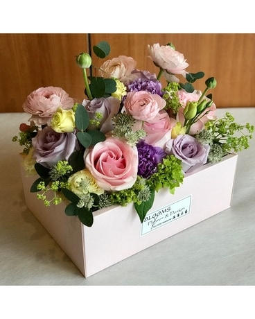 Gorgeous Garden Box Flower Arrangement