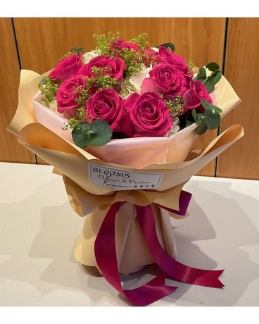 Rose Round Bouquet Flower Arrangement