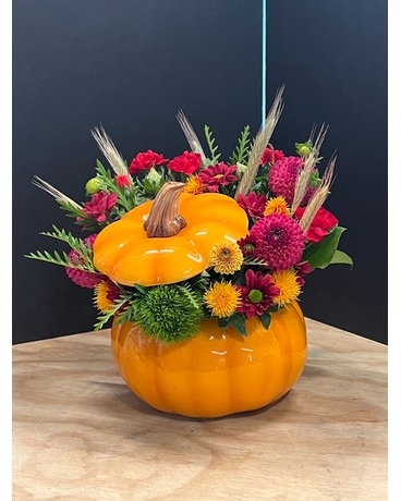 Pumpkin Arrangement Flower Arrangement