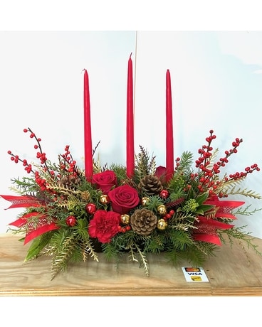 Christmas Centre piece Flower Arrangement