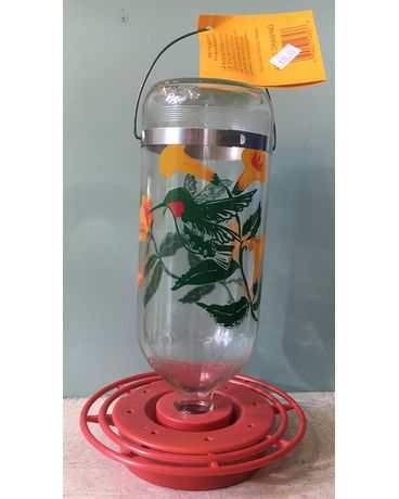 Glass Humming Bird Feeder Gifts