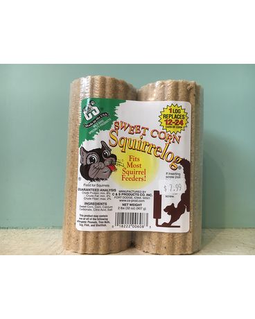 Sweet Corn Squirrel Log Gifts