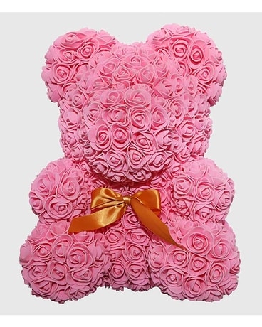 Teddy Bear Flower Arrangement