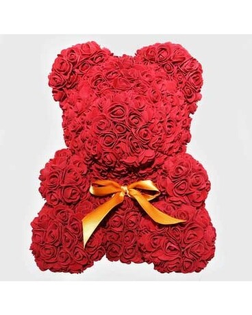 Teddy Bear Flower Arrangement