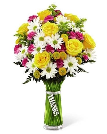Thank You Bouquet Flower Arrangement