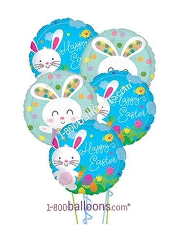 Bunny Surprise Balloon Bouquet