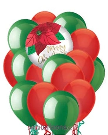 Christmas Cheer Balloon Bouquet