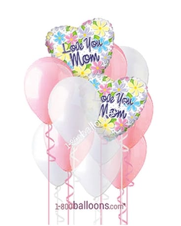 To Mom With Love Balloon Bouquet