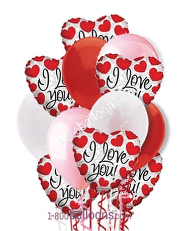 Love is Devine Balloons Balloon Bouquet
