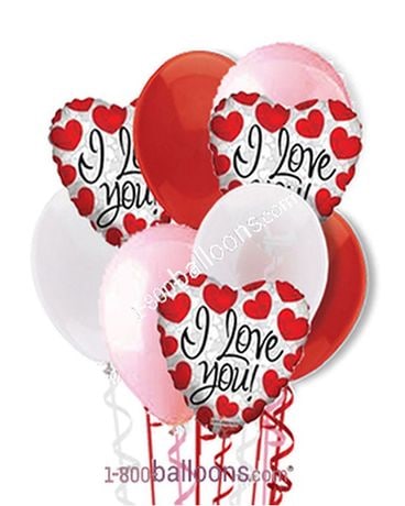 Love Divine Balloon Bouquet Balloon Bouquet
