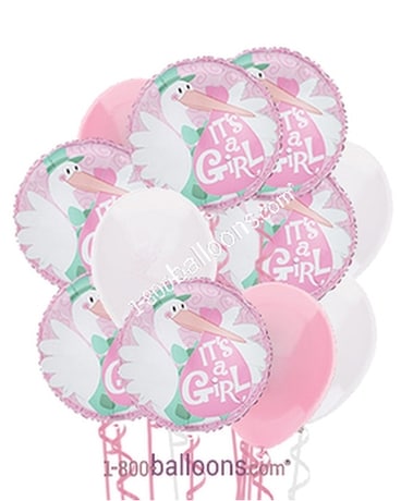 Here She Is Balloon Bouquet