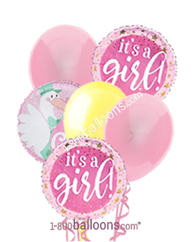She's Here Balloons Balloon Bouquet