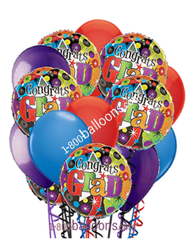 9 Latex 6 Mylar size,  inches height and  inches wide.