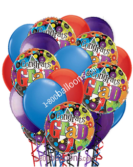 12 Latex 6 Mylar size,  inches height and  inches wide.